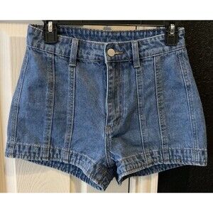 Shein, Hi-Rise, Blue Jean Shorts, Size: 27